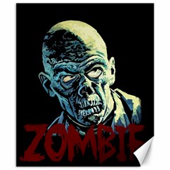 Zombie Canvas 8  X 10  by Valentinaart