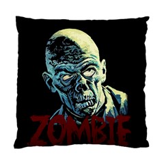 Zombie Standard Cushion Case (one Side) by Valentinaart