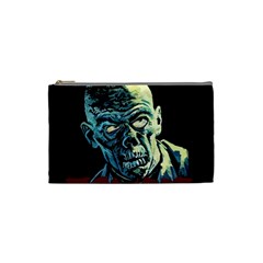 Zombie Cosmetic Bag (small)  by Valentinaart