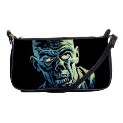 Zombie Shoulder Clutch Bags by Valentinaart