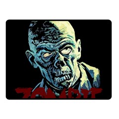 Zombie Fleece Blanket (small) by Valentinaart