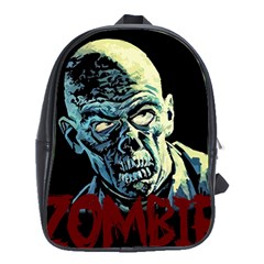 Zombie School Bag (xl) by Valentinaart