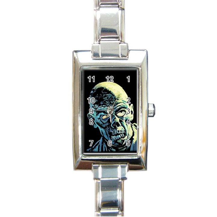 Zombie Rectangle Italian Charm Watch