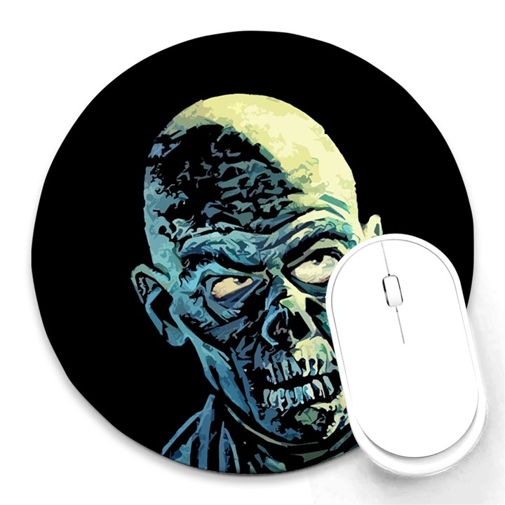 Zombie Round Mousepads