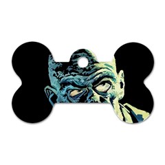 Zombie Dog Tag Bone (One Side)