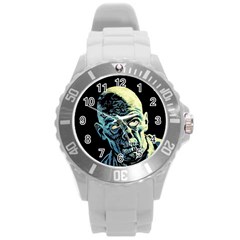 Zombie Round Plastic Sport Watch (L)