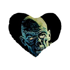 Zombie Standard 16  Premium Heart Shape Cushions