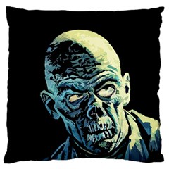 Zombie Large Flano Cushion Case (Two Sides)