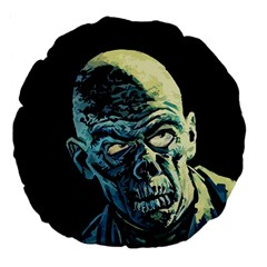 Zombie Large 18  Premium Flano Round Cushions