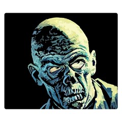 Zombie Double Sided Flano Blanket (Small) 