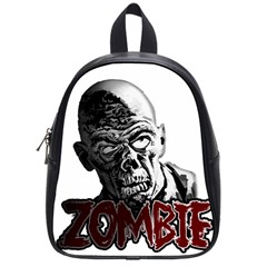 Zombie School Bag (small) by Valentinaart