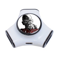 Zombie 3-port Usb Hub by Valentinaart