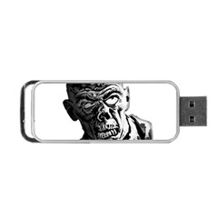 Zombie Portable Usb Flash (one Side) by Valentinaart