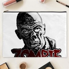 Zombie Cosmetic Bag (xxxl)  by Valentinaart