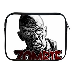 Zombie Apple Ipad 2/3/4 Zipper Cases by Valentinaart