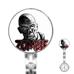 Zombie Stainless Steel Nurses Watch by Valentinaart