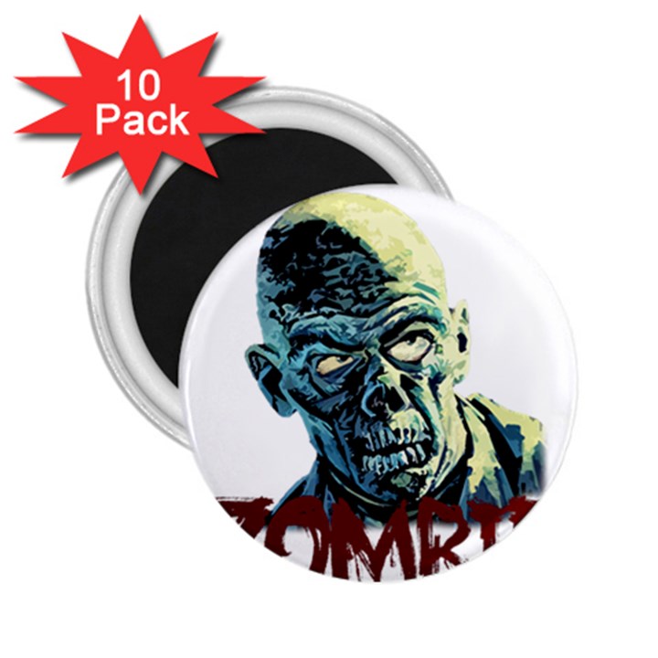 Zombie 2.25  Magnets (10 pack) 