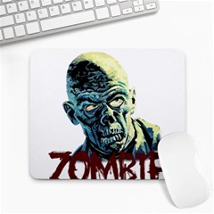 Zombie Large Mousepads by Valentinaart