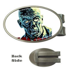 Zombie Money Clips (oval)  by Valentinaart