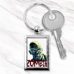 Zombie Key Chains (rectangle)  by Valentinaart