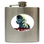 Zombie Hip Flask (6 oz) Front