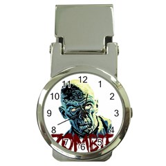 Zombie Money Clip Watches by Valentinaart