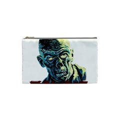 Zombie Cosmetic Bag (small)  by Valentinaart