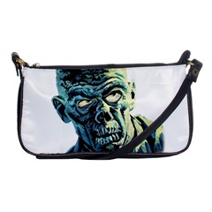 Zombie Shoulder Clutch Bags by Valentinaart