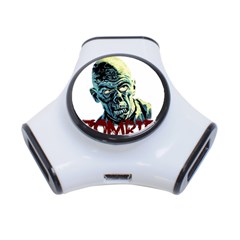 Zombie 3-port Usb Hub by Valentinaart