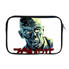 Zombie Apple Macbook Pro 17  Zipper Case by Valentinaart