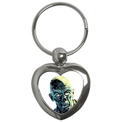 Zombie Key Chains (heart)  by Valentinaart