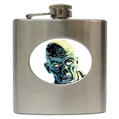 Zombie Hip Flask (6 Oz) by Valentinaart