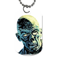 Zombie Dog Tag (two Sides) by Valentinaart