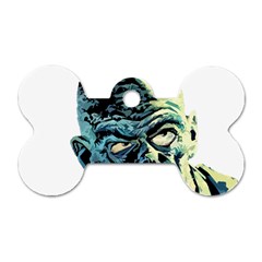 Zombie Dog Tag Bone (two Sides) by Valentinaart