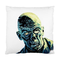 Zombie Standard Cushion Case (one Side) by Valentinaart