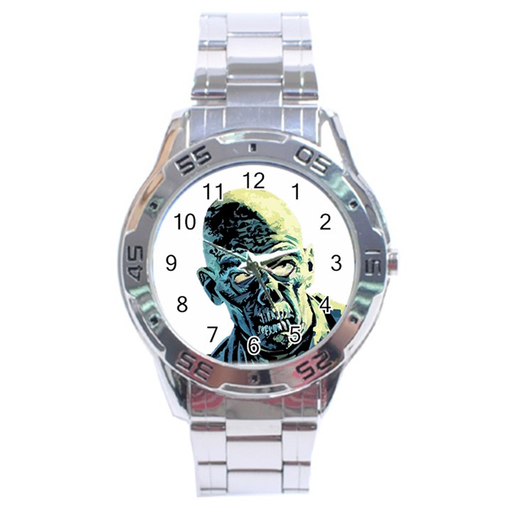 Zombie Stainless Steel Analogue Watch