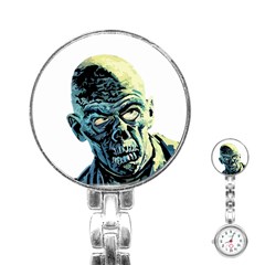 Zombie Stainless Steel Nurses Watch by Valentinaart