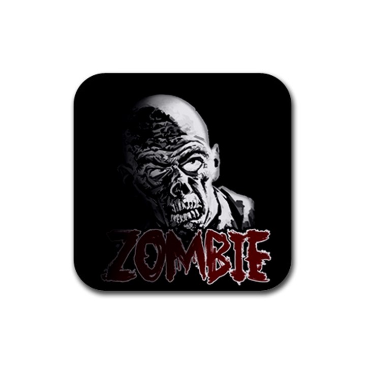 Zombie Rubber Coaster (Square) 