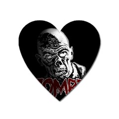 Zombie Heart Magnet by Valentinaart