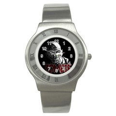 Zombie Stainless Steel Watch by Valentinaart