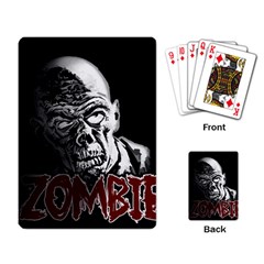 Zombie Playing Card by Valentinaart