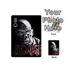 Zombie Playing Cards 54 (mini)  by Valentinaart