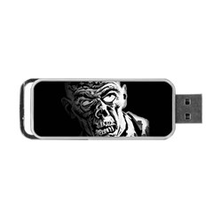 Zombie Portable Usb Flash (two Sides) by Valentinaart