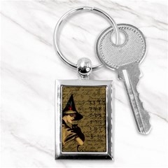 Witchcraft Vintage Key Chains (rectangle)  by Valentinaart