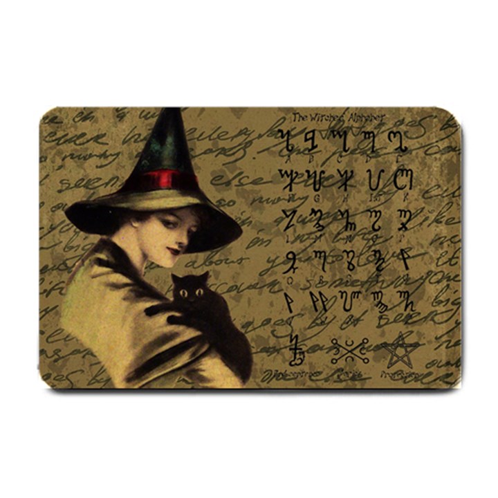 Witchcraft vintage Small Doormat 