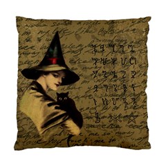 Witchcraft Vintage Standard Cushion Case (one Side) by Valentinaart