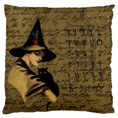 Witchcraft Vintage Standard Flano Cushion Case (one Side) by Valentinaart