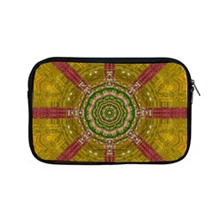 Mandala In Metal And Pearls Apple Macbook Pro 13  Zipper Case by pepitasart