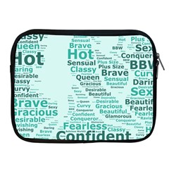 Belicious World Curvy Girl Wordle Apple Ipad 2/3/4 Zipper Cases by beliciousworld