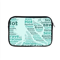 Belicious World Curvy Girl Wordle Apple MacBook Pro 15  Zipper Case